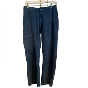 prAna teal outdoor cargo hiking , climbing , camping pants gorpcore